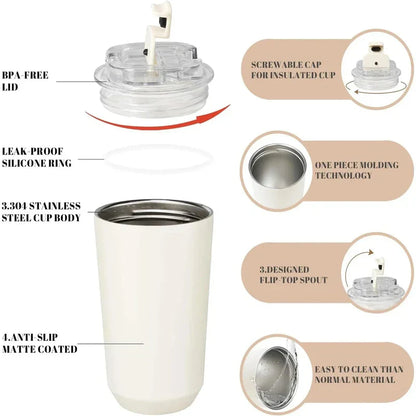 SMEG – Stainless Steel Vacuum Insulated Tumbler Mug